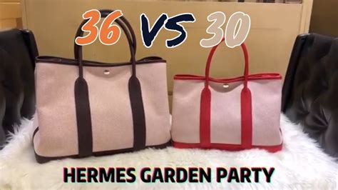 hermes garden party 36 outfit|garden party 30 vs 36.